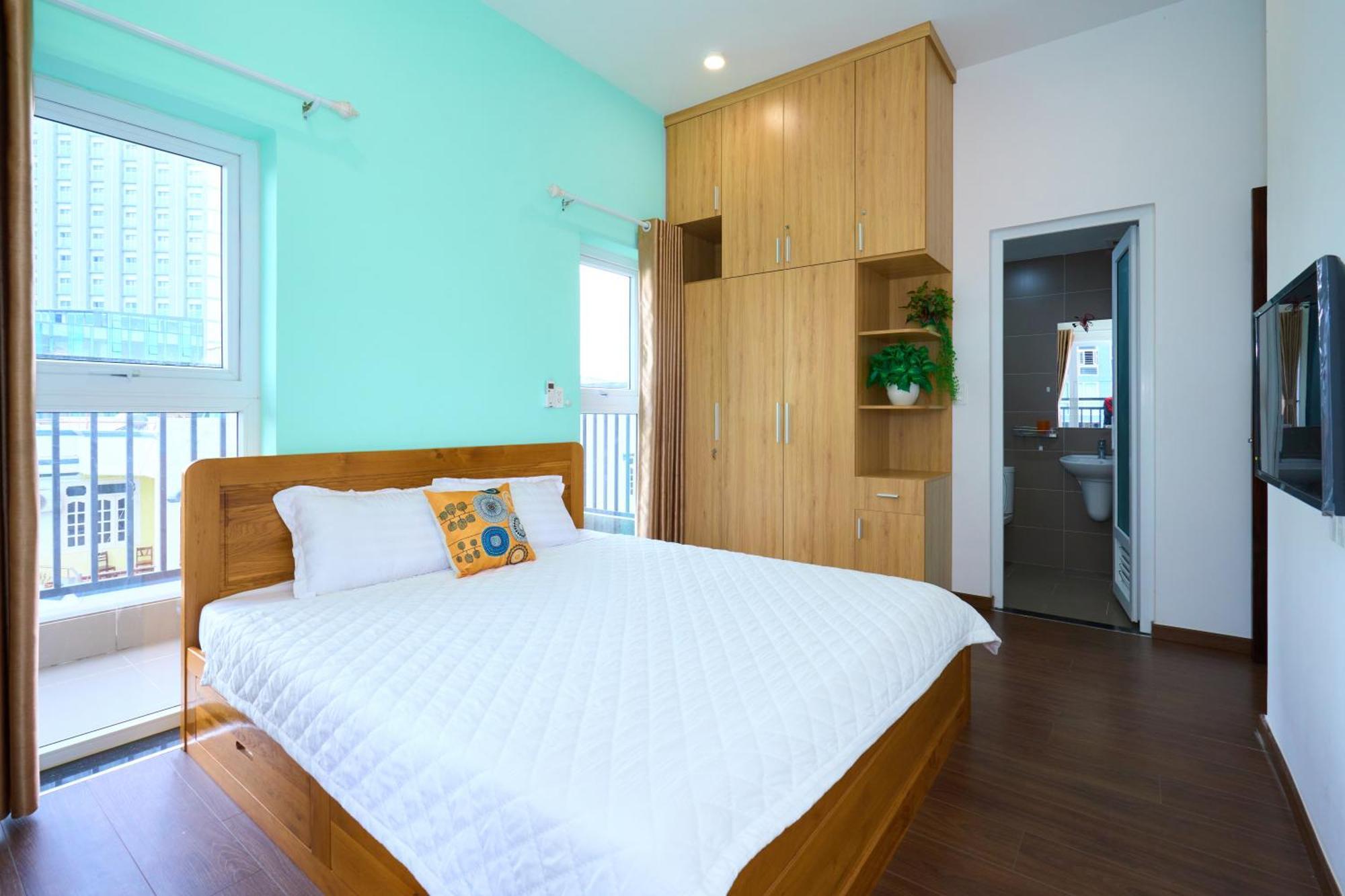 Apartemen 120 m² dengan 2 kamar tidur dan 2 kamar mandi pribadi di Thang Tam Vung Tau Bagian luar foto