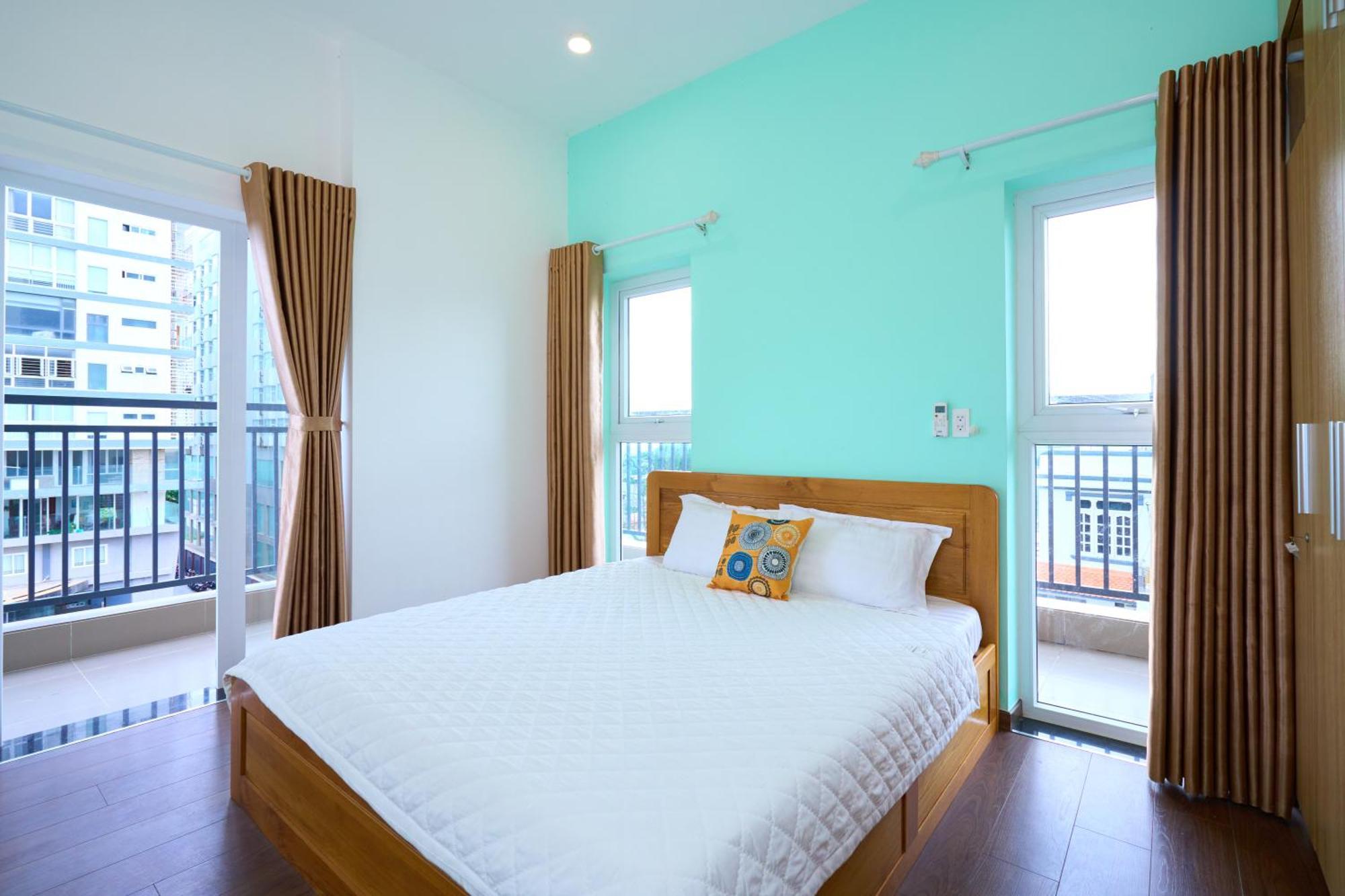 Apartemen 120 m² dengan 2 kamar tidur dan 2 kamar mandi pribadi di Thang Tam Vung Tau Bagian luar foto