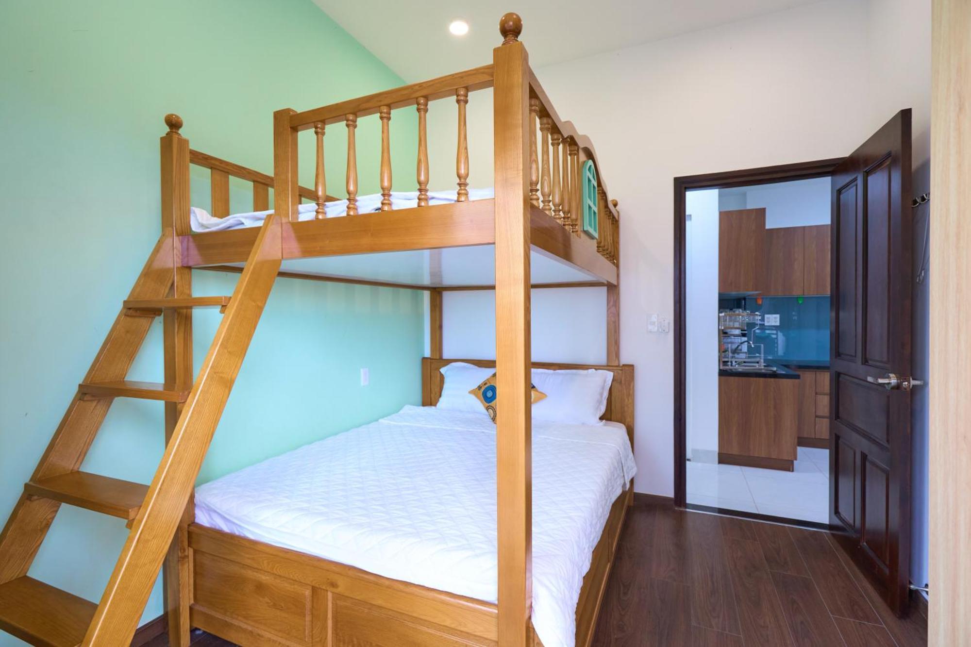 Apartemen 120 m² dengan 2 kamar tidur dan 2 kamar mandi pribadi di Thang Tam Vung Tau Bagian luar foto
